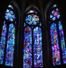 Vitraux Chagall De La Cathedrale Notre Dame De Reims C Dottorperni Marc Chagall Stained Glass Angel Painting On Glass Windows