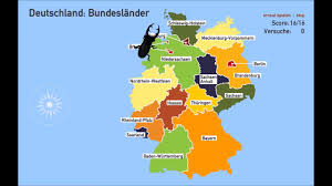 Deutschland ist im eigentlichen sinne ein bundesstaat und erhält erst über seine gliedstaaten den staatscharakter. Wissen Welche Bundeslander Hat Deutschland Geographie Quiz Youtube