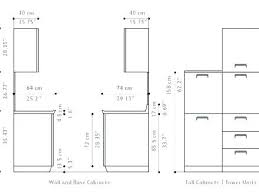 Standard Kitchen Cabinet Sizes Cm Kiendo Info