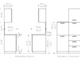 standard kitchen cabinet sizes cm kiendo info