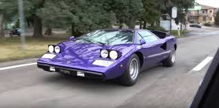 When the bright yellow prototype of the lamborghini countach lp400 was first shown to the public at the 1971 geneva motor show many wondered if designer marcello gandini had lost his mind. Harry S Garage Drives The Lamborghini Countach Lp400