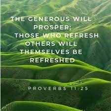 But once you get started, and once god starts speaking through you, it can be one of the most joyful things you have ever done. Go Generous