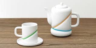 Modern set tea illustrations & vectors. The Beauty Of Sculptural Modern Tea Sets
