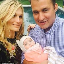 Molly Sims with 'best husband ever' Scott Stuber and baby girl Scarlett