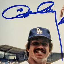 DODGERS 1981 GREATEST INFIELD SIGNED 8X10 PHOTO RUSSELL GARVEY CEY LOP