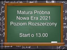 Próbny pisemny egzamin dojrzałości odbywa się w każdego roku w terminach ustalonych przez szkoły średnie. Matura Probna 2021 Nowa Era Matematyka Poziom Rozszerzony Arkusz Maturalny Youtube