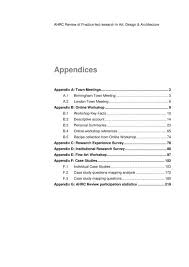 Your maker of certified hits! Appendices To Ahrc Report On Practice Led Research In Ada