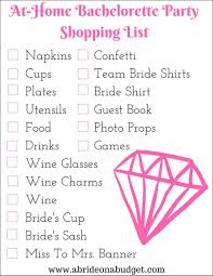 At Home Bachelorette Party Shopping List Bachelorette Party Bridal Bachelorette Party Awesome Bachelorette Party