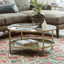 Flash Furniture Astoria Collection Glass Coffee Table With Matte Gold Frame Walmart Com In 2020 Coffee Table Gold Coffee Table Round Coffee Table