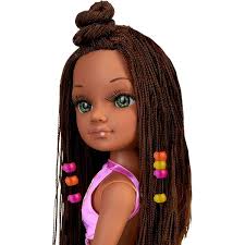 Boneca Nancy Um Dia de Tranças Morena