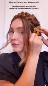 Easy Braided Butterfly Up-Do by Jackie Seabrooke 🦋🦋 starring our Maz...