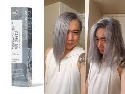 Color Brilliance Permanent Brights Titanium Grey Silver Hair Forever Youtube