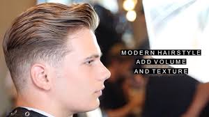 Maybe you would like to learn more about one of these? Short Modern Hairstyle Add Volume And Texture W Vent Brush Medium Fade Haircut Youtube