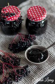 Selbstgemachtes Holunderbeergelee Stylish Living Holundergelee Holunderbeeren Holunder Marmelade