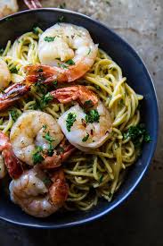 Shrimp Scampi Gluten And Dairy Free Heather Christo Food Recipes Seafood Pasta