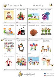 Aanvullend Lesmateriaal Posters Dagritmekaarten En Meer In Leuke Thema S Gratis Pdf Downloads Om Thuis O Kerstvakantie Bingo Sociale Vaardigheden Spelletjes