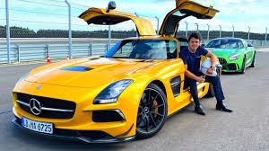 Mercedes Amg Sls Black Series 2020 Gt R Dtm Brutal Race Sound Acceleration Youtube