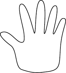 Hand Outline Clip Art Image Clipart Panda Free Clipart Images Hand Outline Clip Art Free Clip Art