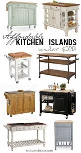 where to buy affordable kitchen islands