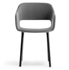 Pedrali Chair Babila 2756 Soft Chair Wood Legs Chair