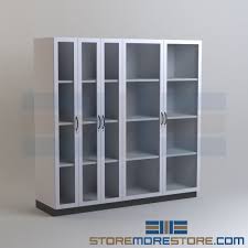 Glass Door Laboratory Storage Cabinets Storing Lab Supplies Shelves Laboratory Casework 12 35 53 Metal Casework Plastic Laminate Clad Stainless Steel Wood Healthcare Casework 12 35 70