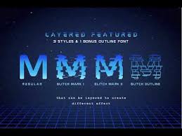 By downloading the font, you agree to our terms and conditions. Font Design Mokoto Glitch Typeface Youtube
