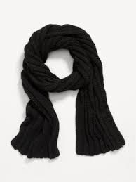 Old Navy Women's Chunky Scarf Black One Size