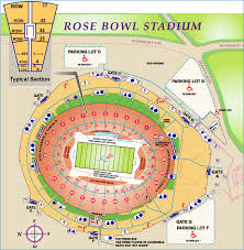 Rose Bowl Map