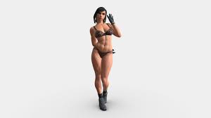 Sexy Pharah Overwatch - 3D model by Mr. Re1iance (@mr.re1iance) [5869cae]