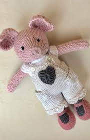 Piglet Rabbit Knitting Pattern Knitted Dolls Knitting Patterns Toys