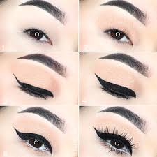 Also known as bedroom eyes, you this eye shape first needs a medium, natural color all over the lid to enhance the crease, and a darker powder eyeliner to open up the shape and draw the line up. The Best Winged Eyeliner Styles For Your Eye Shape
