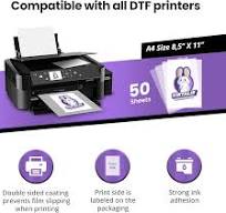 Amazon.com : Vintalie DTF Transfer Film – A4 (8.5”x11”)50 ...