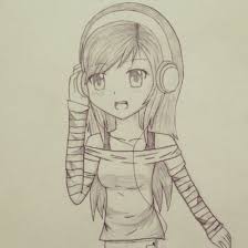 Animation reference 3d animation aesthetic themes aesthetic anime frame by frame animation monogatari series animation tutorial cool animations anime sketch. Images Of Anime Cute Girl Easy Drawing Sketch