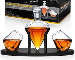 Image of NTH Diamond Decanter Set