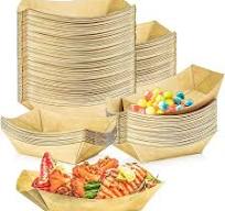 Amazon.com: MotBach 100 Pack 1Lb Paper Food Boat Trays ...
