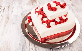 This collection of over 100 anniversary cake photos for celebration is provided with the goal of giving you an idea of what to get for the event. Heart Cake Wallpapers Wallpaper Cave