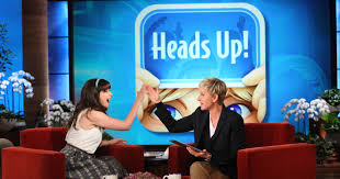 In 2013 the segment was turned into a smart phone app that allowed fans of the game to easily play with friends. Ellen Degeneres To Launch Heads Up As Hln Game Show Tvnewser