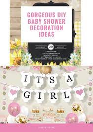 Diy Baby Shower Decoration Ideas Diy Baby Shower Decorations Baby Nursery Diy Baby Shower Diy
