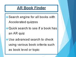 Quick search allows a user to enter an author, topic, title or quiz number and then narrow down results to find a suitable book. Accelerated Reader Wibsey Primary School Parent Workshops Thursday