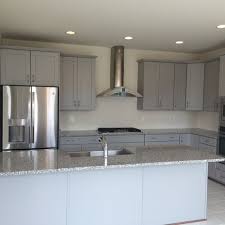 Image Result For Luna Pearl Granite With Gray Cabinets Zinc Countertops Kitchen Small Kitchen Countertops Kitchen Redesign
