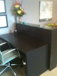 Ever wonder how reception desks are made? Diy Ikea Reception Desk Hostgarcia Incredible Furniture