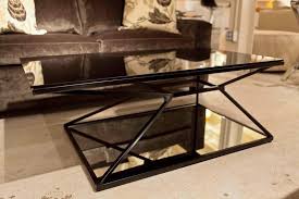The coffee table features a classic shape that makes it perfect for any space. Wedge Coffee Table Luxe Home Philadelphia