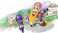 Pencil transform the town for art day! Mr Pencil Saves Doodleburg Kids Educational Games Leapfrog