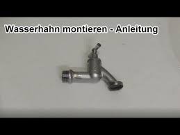 Aber es geht auch anders: Wasserhahn An Der Wand Montieren Austauschen Auslaufhahn Auslaufventil Wechseln Anleitung Youtube