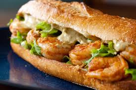 Shrimps Sandwich (in breads)