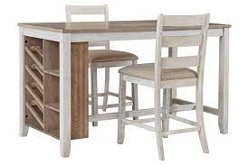 Check spelling or type a new query. Skempton Counter Height Dining Table And 2 Barstools Set Ashley Furniture Homestore
