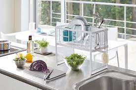 Kitchen sink dish racks rubbermaid fasttrack. Yamazaki Home Official Site Silicone Drainer Tray