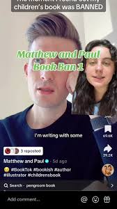 Did Matthew and Paul fake their Video about the book ban? #theorywithanna  #annareportsnews #matthewandpaul #matthew #paul #booktok #bookban #ban  #banned #bookstore #sellingbooks #books #weird ...