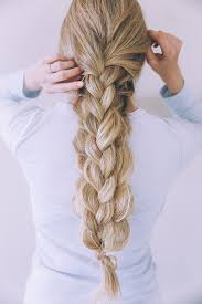 There are many interesting braiding techniques … Hair How To Textured Double Braid Hair Styles Long Hair Styles Hairstyle