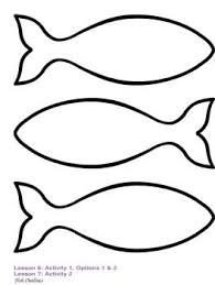 L6 7 Fish Outlines Fish Outline Fabric Fish Fish Template